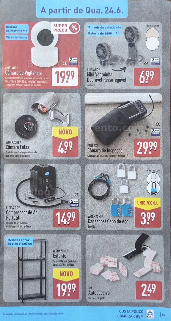 Antevisão Folheto ALDI Promoções de 22 a 28 junho